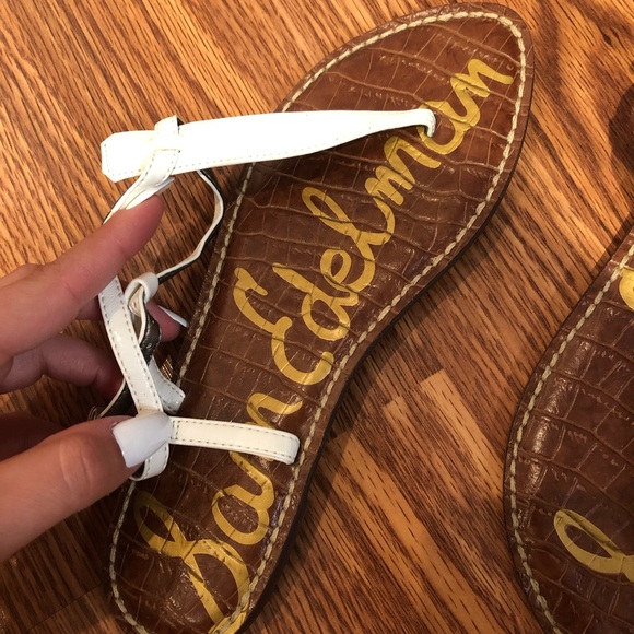 Sam Edelman Gigi Sandal- White - Picture 7 of 11